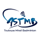 A.s. Toulouse Mirail Badminton Logo ASTMB31
